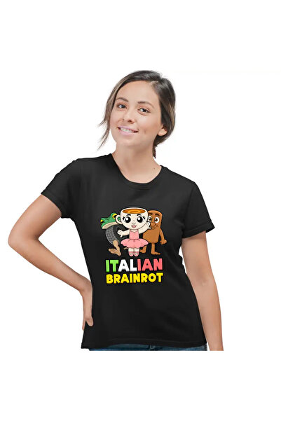 OEM Tricou Femei Brainrot Italian Ballerina Tung Boneca