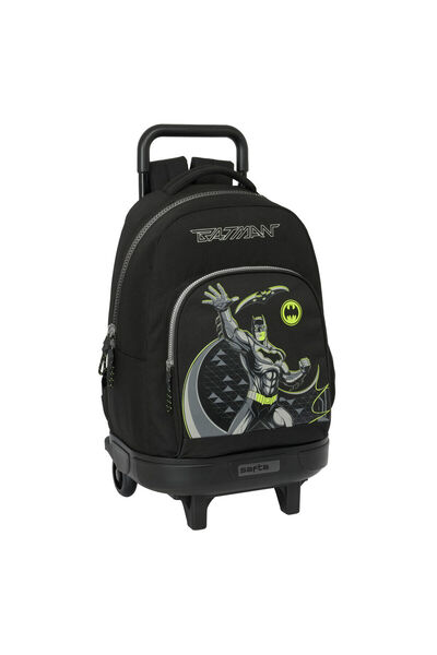 Batman School Rucksack with Wheels Game over Black 33 x 45 x 22 cm