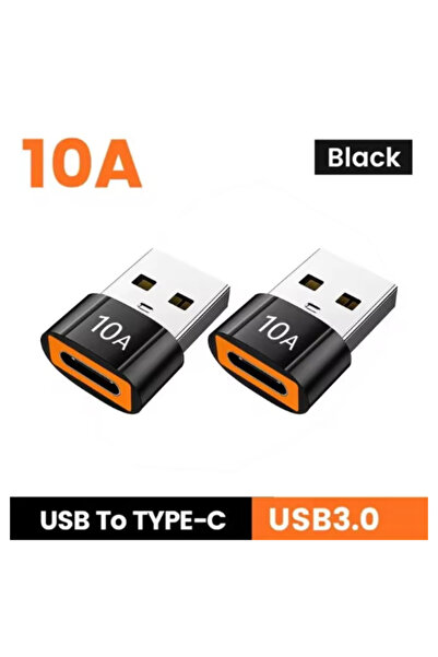 Choice محول بيانات USB 3.0 من النوع C إلى USB أسود x2، محول بيانات USB 3.0 من...