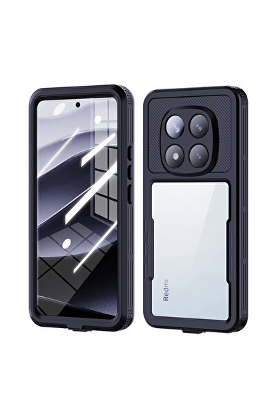 Choice Redmi Note 14 Pro أسود Shellbox PC+TPU حماية العدسة قوية ومتينة، محكمة...