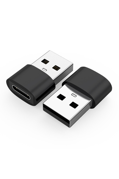 Choice 2Pcs Black 2Pcs USB To Type C OTG Adapter USB USB-C Male To Micro USB Type-c Female Converter For Ma