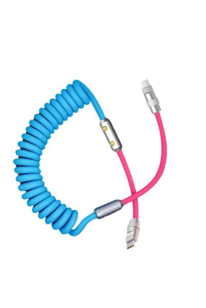 Choice كابل USB-C إلى Type-C بطول 1.8 متر، يدعم الشحن السريع بقوة 60 واط، متو...