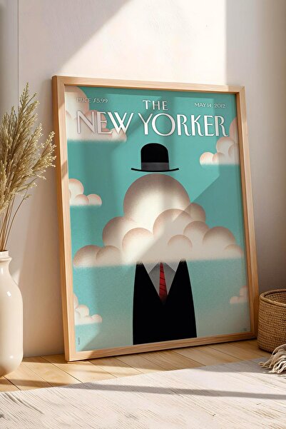 Saturn Pictură înrămată The New Yorker 14 mai 2012 - Pictură Manhattan Cloud