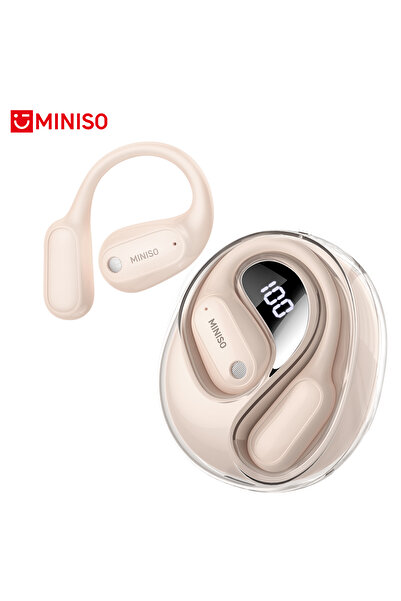 Miniso سماعات رأس لاسلكية رياضية مقاومة للماء من Bege Translator MS190 جديدة ...