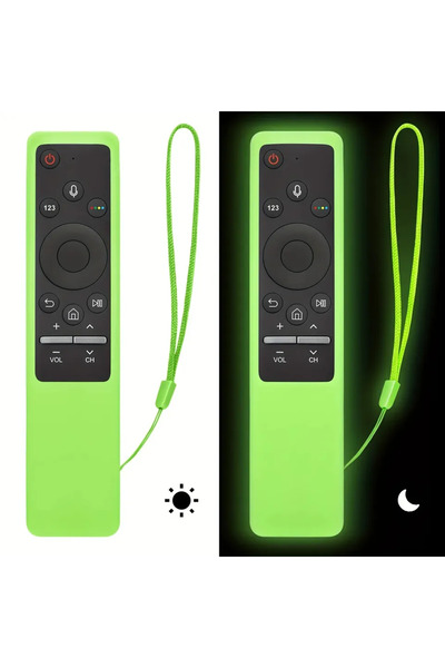 Choice Luminous Green Luminous Protective Silicone Case for Samsung Smart TV Remote Control BN59 Series