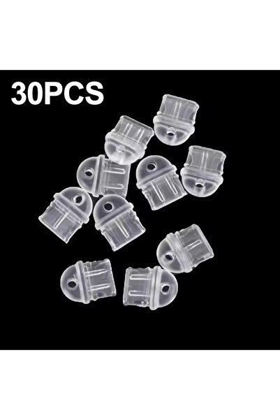 Choice 30 قطعة من سدادة الغبار الشفافة USB C Type-C قلادات DIY أغطية واقية من...