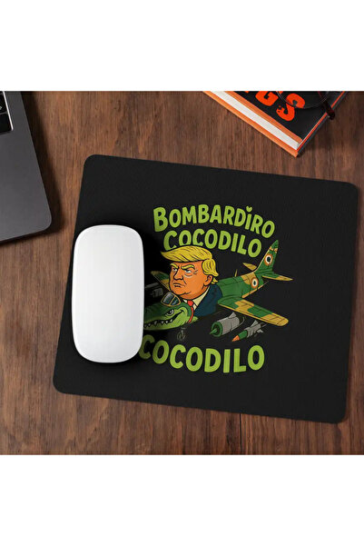 OEM Mousepad Brainrot Cocodilo Donald Trump