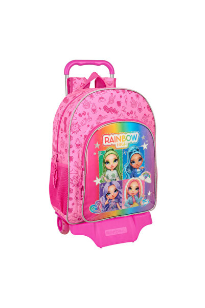 Rainbow High Rucsac școlar cu roți Rainbow High Shine Multicolor 33 x 42 x 14 cm