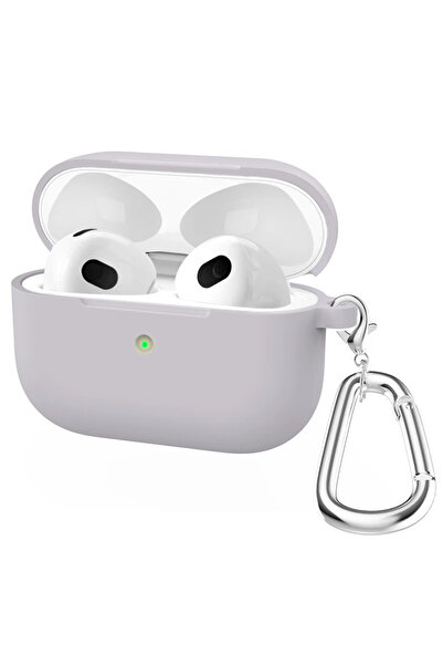Choice جرابات سماعات أذن من السيليكون باللون الأرجواني الخزامي لأجهزة Airpods...