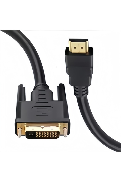 Choice كابل محول HDMI إلى DVI أسود بطول 1 متر، 1.5 متر، 2 متر، 1080 بكسل FHD ...