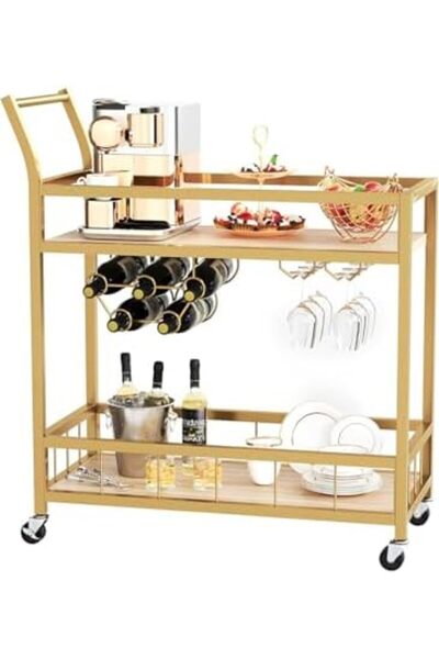 sharpdo Sharbedo Industrial Bar Cart