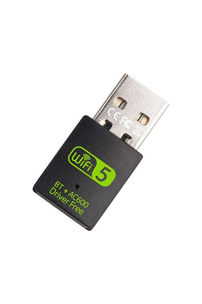 Choice WiFi 5 USB WiFi Bluetooth Adapter 600Mbps Dual Band 2.4Ghz 5Ghz Mini Wireless Network External Recei