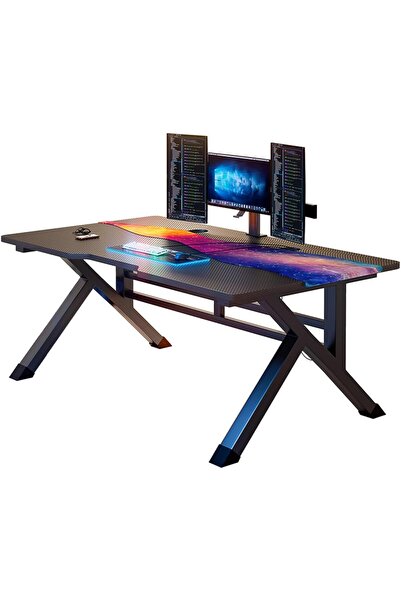 sharpdo Gaming Computer Desk by Sharbedo, Black