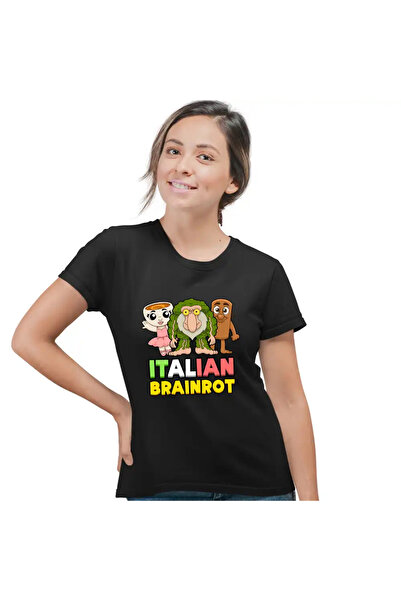 OEM Tricou Femei Brainrot Italian Patapim Sahur Ballerina