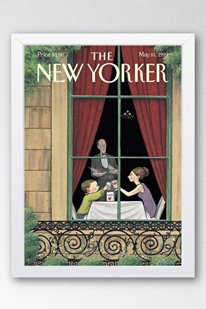 Saturn Uramljena slika iz časopisa The New Yorker, 10. maj 1999. - Počastvova...
