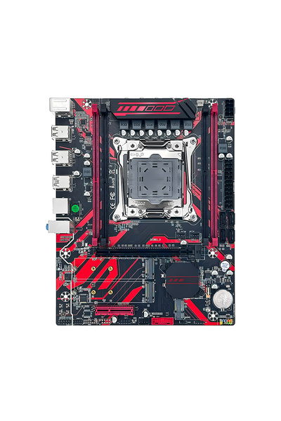 Choice1 Motherboard+CPU SOYO X99 DDR4 Red Game Motherboard Set with E5 2680 V4 LGA2011-3 2680v4 CPU 16GB(8GB