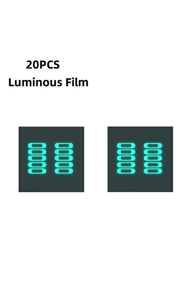 Choice3 20X For Type-C Moon 20/10/5Pcs Phone Tablet Charging Port Luminous Pr...