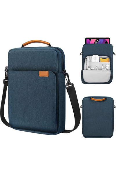 Choice 13 in Blue Tablet Shoulder Sleeve Bag For IPad Air Pro 12.9in IPad Air 10.9 in Galaxy Tab A 10 Lapto