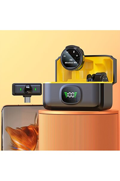 Choice ميكروفونات لا سلكية J6 من النوع C 1to2، ميكروفون لا سلكي قابل للتوصيل ...