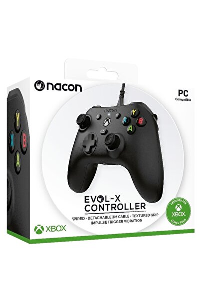 Nacon Controler cu fir Evol-X pentru Xbox Series, negru