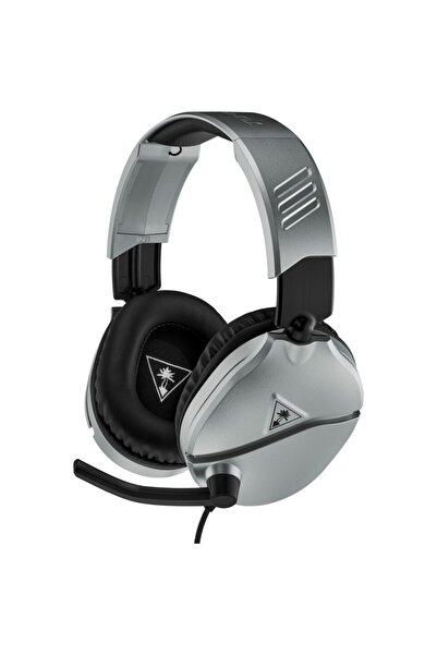 Turtle Beach Căști de gaming Recon 70, argintii, cu fir