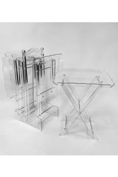 Living Acrylic Tables Set of 4
