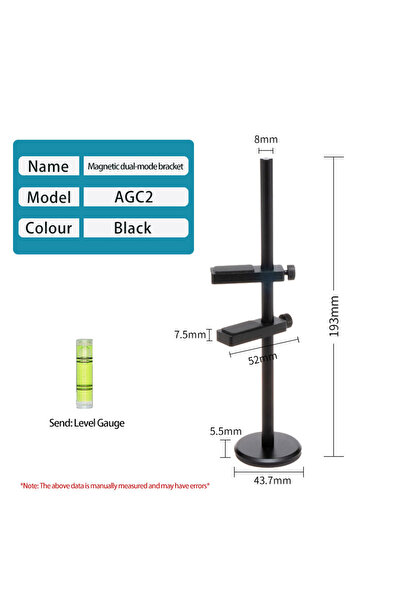Choice1 AGC2-BK FinalCool AGseries Graphics Video Stand Aluminum Alloy GPU Support Bracket ATX/M-ATX/ITX Ch
