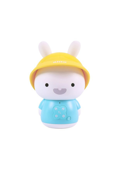 Alilo Baby Bunny - Interactive bunny with stories and songs, blue, RO/EN