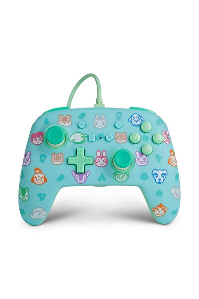 Powera Animal Crossing Wired Controller for SW Turquoise