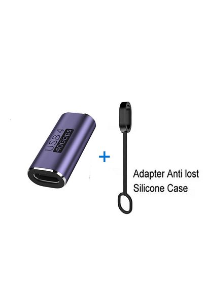 Choice USB-C F to F 1pcs USB C Female to Female Adapter with PD 100W 40Gbps 8K 60hz Video Compatible for Th