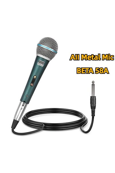 Choice ميكروفون سلكي احترافي مكثف ميكروفون لجهاز الكمبيوتر الشخصي نظام آلة الكاريوكي غرفة الصوت جامي