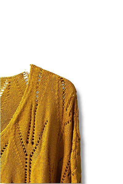 SUMEF Oversize ανοιχτόχρωμη μερσεριζέ πλεκτή μπλούζα γυναικεία λαιμόκοψη V (Συμβατό με μέγεθος 38-52)