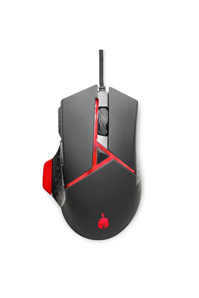 Spartan Gear Ποντίκι παιχνιδιών Spartan Gear, 10000 DPI, Μαύρο/Κόκκινο