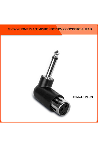 choice2 رأس أنثى - قطعة واحدة محول نظام ميكروفون لاسلكي، محول XLR ثلاثي الأطر...
