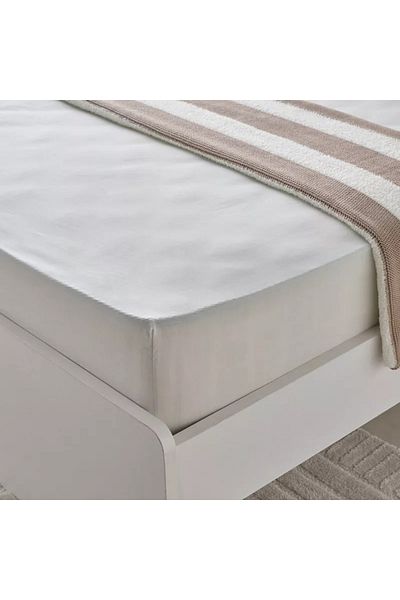 Home Box Bristol Polycotton Olympic Queen Fitted Sheet - 160x200+25 cm