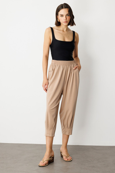 ON Παντελόνι με ελαστική μέση και κολάν