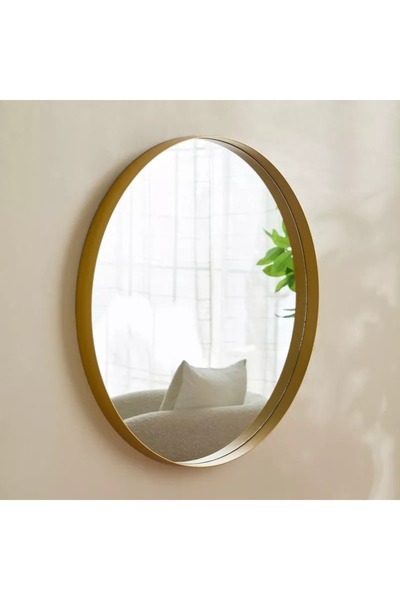 Home Box Ebern Classic Round Mirror - 80x80x5 cm