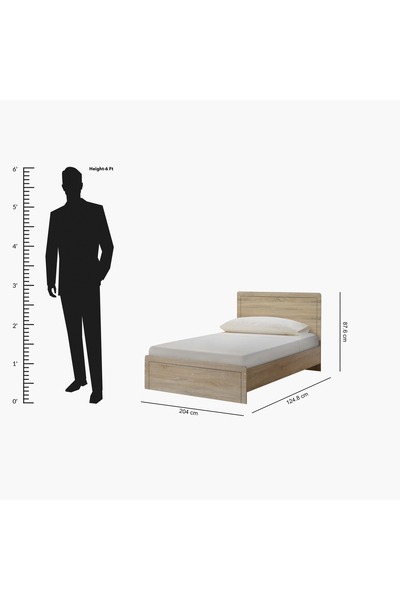 Home Box Oasis Single Bed - 90x200 cm