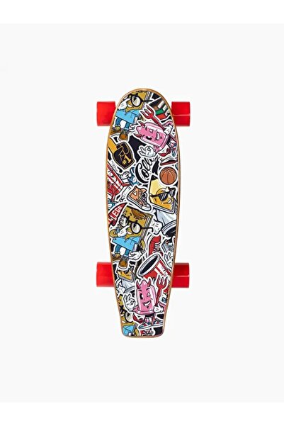 Esginler Design CruiseX Shortboard – Doodle Dash - Ahşap Kaykay Scops