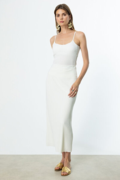 ON Ribbed Midi Skirt