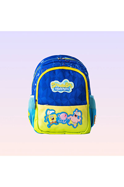 NİCKELODEON Sünger Bob Kare Pantolon Deniz Anası Desenli Okul Çantası