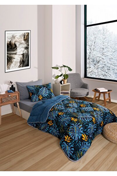 Sudemhome Μονό σετ ύπνου Welsoft Παπλωματάκι διπλής όψης Wellsoft Fluffy Fleece και σεντόνι 100x200