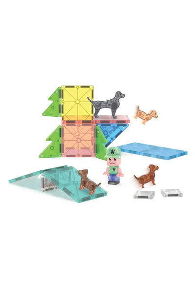 Magna Tiles Magnatiles Puppy Park 27Pcs 252027Dd