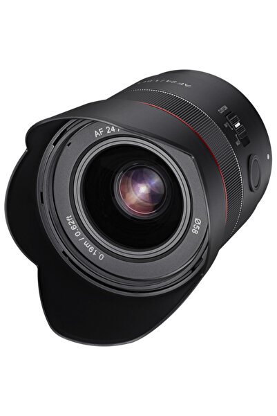 SAMYANG AF 24mm F/1.8 FE Autofocus Lens with Sony FE Mount (Black)