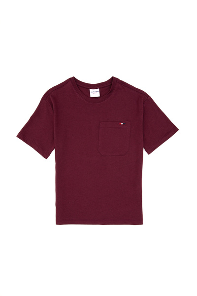U.S. Polo Assn. Boy's Claret Red T-Shirt 50314946-Vr177