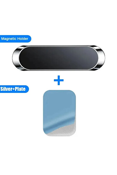 Choice Silver Magnetic Car Phone Holder Stand Universal Car Mount Mobile Cell...