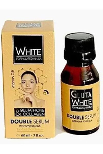 GLUTA WHITE سيروم الجلوتاثيون والكولاجين المزدوج 60 مل