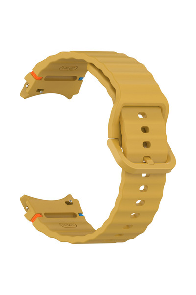 Nextron Samsung Galaxy Watch 4/5/6/7/FE/40/44/Classic/42/43/46/47 Uyumlu Yüksek Kaliteli Spor Silikon Kordon