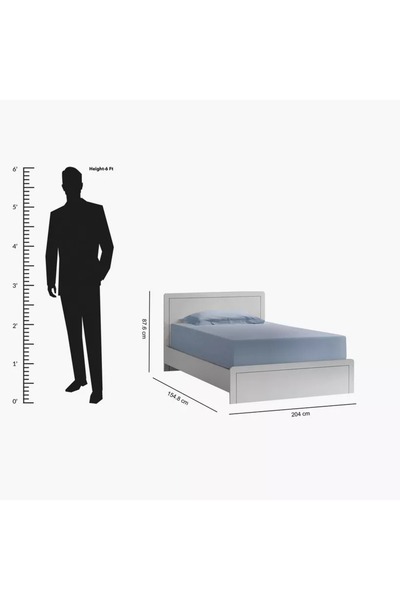 Home Box Oasis Twin Bed - 120x200 cm