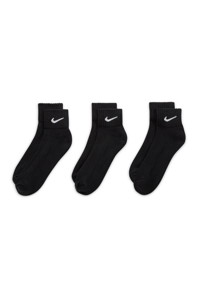 Nike 3 Pack Cush Super Soft Socks - Black